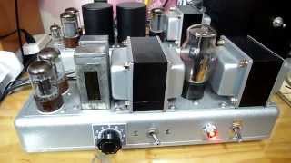 6SN7 SRPP PREAMP6V6 SINGLE POWERAMP [upl. by Nyrret608]