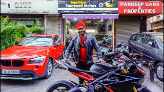 Triumph daytona 675r  Saraswati Motors  Jasneet Singh  Karol Bagh  bike Market  Delhi [upl. by Arratoon523]