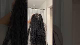 CHEAP Boho Knotless in Atlanta knotlessbraids bohobraids africanbraids atlanta [upl. by Filip]