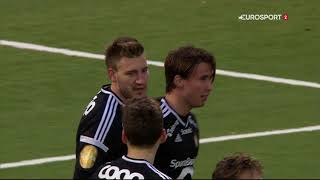 Nicklas Bendtner goal 02 Tromsø  Rosenborg [upl. by Oj641]