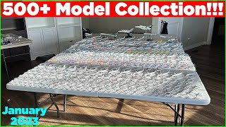 My FULL 500 GeminiJets amp NG Models Collection 1400 Model Airplane Collection 7  January 2023 [upl. by Eatnuahs]