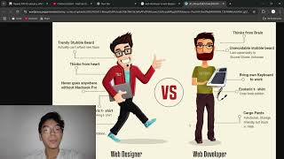 Web Developer vs Web Designer [upl. by Bambi]