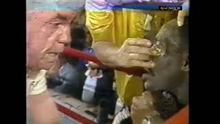 John Mugabi v James Hard Rock Green Boxing 1984 [upl. by Fredia966]