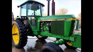 John Deere 4440 7930 and CaseIH 7130 Tractors Sold for Record Prices at Auction Last Week [upl. by Osmen]