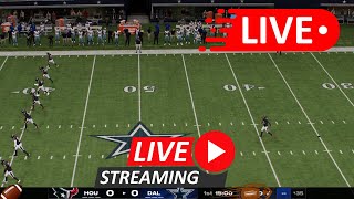 Texans vs Cowboys Week 11 LIVE 🔴  18 Nov 2024  NFL Showdown 🏈 [upl. by Esirahc]