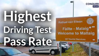 The Place with the Highest Driving Test Pass Rate in Great Britain  I Drive a Test Route [upl. by Isayg455]