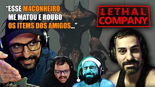 NUNCA CONFIE NO ZANFAS  IMUNDOS NO LETHAL COMPANY SMZINHO FABIOCOG THOMEZORD [upl. by Amathiste]