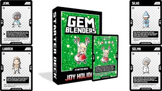 Gem Blenders Joy Holiday Starter Deck [upl. by Bartie795]