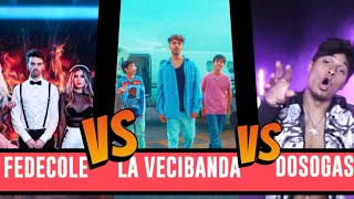 LA VECIBANDA VS DOSOGAS TEAM VS FEDECOLE ¿CUAL ES EL MEJOR TEAM fedevigevani [upl. by Noraed]