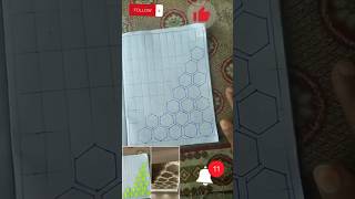 Draw new modren hexagon false ceiling design modernfalseceiling drawing homedesign roomsketcher [upl. by Leeban170]