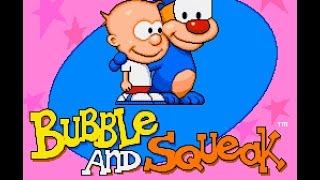 Bubble and Squeak Mega Drive  Genesis longplay [upl. by Nemad]