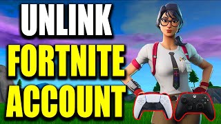 How to Unlink Fortnite Account on PS4 PS5 Xbox  Logout Easy Guide [upl. by Eigna950]