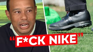 Tiger Woods Shoes Cause MAYHEM At Augusta Nationals [upl. by Elleirb665]