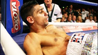 KNOCKOUT  Amir Khan vs Breidis Prescott [upl. by Duhl]