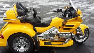 Custom 2010 Goldwing trike and trailer [upl. by Holsworth]