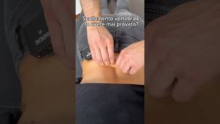 Un po’ fastidioso questo 😅 osteopata osteopatia thrust asmr [upl. by Caresse]