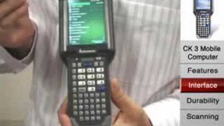 Intermec CK3 Handheld Computer Video Demonstration [upl. by Imre828]