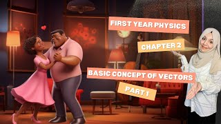 Chapter 2 Basic concepts of vectors Part 1 First Year Physics [upl. by Yoho]