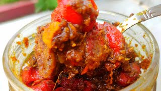 Ghost Chilly Pickle  Bhut Jolokia Achar  Instant Recipe [upl. by Tabbatha308]