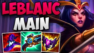 KOREAN CHALLENGER LEBLANC MAIN CARRIES HIS TEAM  CHALLENGER LEBLANC MID GAMEPLAY  Patch 146 S14 [upl. by Tigges]