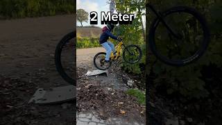 2 Meter Sprung geht schief🤕 mtb jump fail shorts [upl. by Bedell]