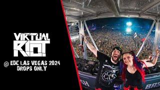 Drops Only Virtual Riot  EDC Las Vegas 2024 [upl. by Rosenquist]