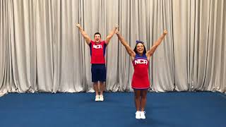 NCA 2018 Tryout Cheer Front [upl. by Troyes]