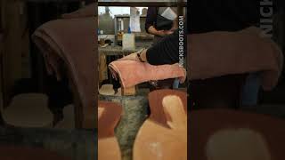 nicksboots handcrafting work boots since 1964🇺🇸 workboots leathercraft [upl. by Brucie]