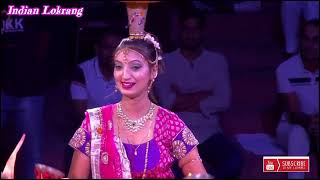 Bhawai Dance  भवई नृत्य  Lokrang Festival Jaipur  राजस्थानी लोक नृत्य 2 [upl. by Leavitt]