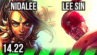 NIDALEE vs LEE SIN JGL  8312  KR Grandmaster  1422 [upl. by Modnarb655]