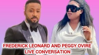 Join Frederick Leonard and Peggy Ovire Live Conversation 😱 [upl. by Schmitz]