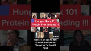 Hunger Hack 101  Protein Frontloading [upl. by Grogan]