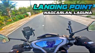 PAGPAG RIDE TO LANDING POINT  NAGCARLAN LAGUNA  AEROX V2 [upl. by Rai]