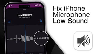 How To Fix iPhone Microphone LowMuffled Sound 3 Solutions [upl. by Anaejer]