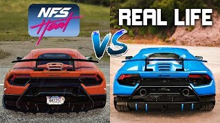 Need For Speed Heat vs REAL LIFE Exhaust Sounds Direct Comparison Part 1 [upl. by Dunning]