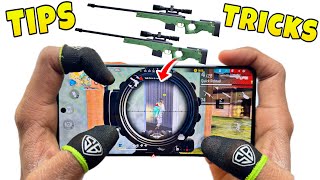 AWM and M82B Sniper tips and tricks fastaccuracy and settings with handcam tutorial [upl. by Enyamart]