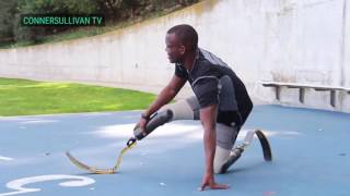 This legless runner is one of the fastest men alive [upl. by Enirac]