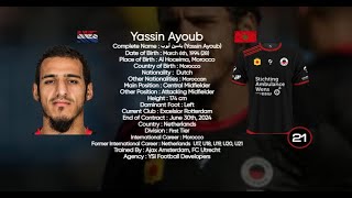 Yassin Ayoub  Central Midfield 94 [upl. by Ahsatin73]