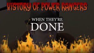 OneyPlays History of Power RangersWhen Theyre Done Linkara Metal [upl. by Adey]