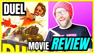 Duel 1971 Movie Review  Dennis Weaver  Steven Spielberg  Road Rage Thriller [upl. by Eenhat252]