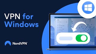 How to setup a VPN for Windows 10 and 11  NordVPN Tutorial [upl. by Aekan]