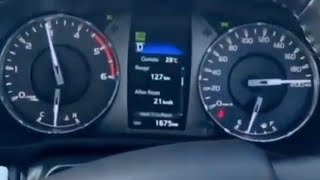 TOYOTA ROCCO  REVO TOP SPEED PAKISTAN  TOYOTA top speed 👌 challan  fine 2500 Rs youtube india [upl. by Loydie155]