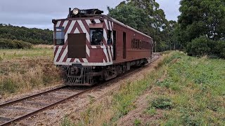 DERM 63 at the Spa Country Railway Daylesford train [upl. by Komarek]