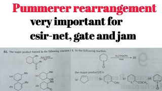 Pummerer rearrangement very important for csirnet gate and jam [upl. by Atteuqahc]