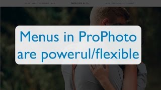 ProPhoto 6 Menus Overview [upl. by Aenit882]