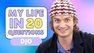 Joe Keery Gets Deep In My Life In 20 Questions  Djo [upl. by Winthrop]