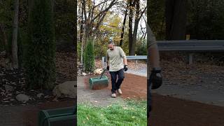 Planting Emerald Green Arborvitae Trees Part 3 of 3  landscaping planting shorts short tree [upl. by Kati]