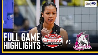 CHERY TIGGO vs AKARI  FULL GAME HIGHLIGHTS  2024 PVL ALLFILIPINO CONFERENCE  APRIL 20 2024 [upl. by Bowe]