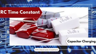 RC Time Constant part 1 in Sinhala  Capacitor Charging [upl. by Xenos]