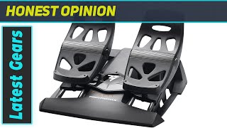 Thrustmaster TFRP Rudders Best Affordable Flight Sim Rudder Pedals [upl. by Grane46]